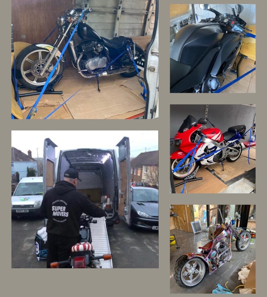 motorbike delivery collection super movers