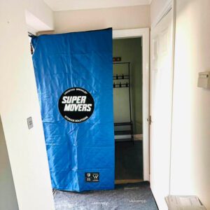 professional movers door cover protection